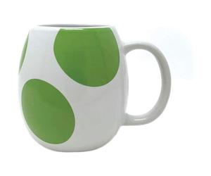 Tasse - NINTENDO - Super Mario - Yoshi Egg - Blanc - Rond - Adulte