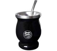 Tasse noire et bombilla à maté - 230 ml Noir G