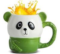 Tasse Panda Verte 3D Géante 550 ml - Céramique