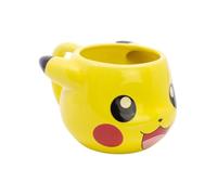 Tasse Pokémon 3D - Pikachu - Tasse à café - Tasse à café - En céramique - 480 ml - Jaune