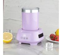 Tasse Réfrigérante Électrique, Refroidisseur De Boissons Chaudes Et Froides, Machine À Boissons Froides Rapide La Maison Et Le Bureau, Pour Cola Bière Vin Canette,Purple-320cm