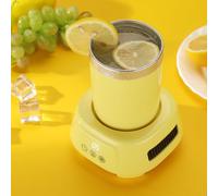 Tasse Réfrigérante Électrique, Refroidisseur De Boissons Chaudes Et Froides, Machine À Boissons Froides Rapide La Maison Et Le Bureau, Pour Cola Bière Vin Canette,Yellow-320cm