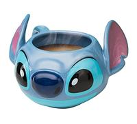 Tasse Stitch en Forme - Marchandise Disney Officielle, Tasse Céramique Peinte à la Main Lilo & Stitch, 450ml (15 oz)