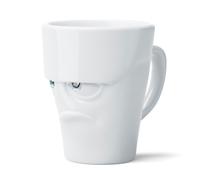 FIFTYEIGHT PRODUCTS/Mug avec anse "GRUMMELIG" - Movie Edition - (porcelaine, 350 ml, blanc, fabriqué en Allemagne)
