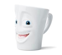 FIFTYEIGHT PRODUCTS Gobelet « WITZIG» - Édition Movie - (porcelaine, 350 ml, blanc, fabriqué en Allemagne)