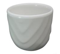 Tasse Texturée Torsadée en Mélamine 200ml Design(threaded cup) | Matériau mélamine léger, incassable, pour idéal café thé, 150ml, anse ergonomique