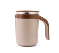 Tasse Thermos Auto-Mélangeante 380ml Inox 304 Rechargeable USB Gobelet Isotherme Magnétique Portable Café Lait Protéines Chauffante