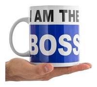 Tasse XXL Je suis le chef mug géant I AM THE BOSS Multi G