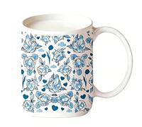 Tasses à café 325 ml avec motif floral pour la consommation de thé, tasses à café en céramique, pour anniversaire, Noël, Thanksgiving, , papa, maison, cuisine, bureau