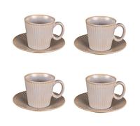 Lot de 4 tasses à café liv