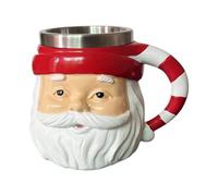Tasses À Café De Noël 250 ml Accessoire De Boisson Isotherme Double Paroi | Tasses À De Noël pour Bière Jus Lait Boisson Gazeuse Thé Eau Maison École Bureau