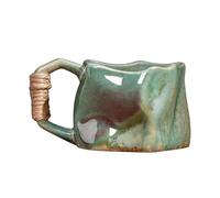 Tasses à café en grès | Tasses à café en céramique | Tasse en céramique faite à la main avec une capacité de 250 ml, 12 x 8,5 x 7,2 cm - Tasse en grès pour boissons chaudes et froides, lait, café et