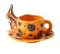 Tasses à Café Halloween 320ml Tasses en Céramique pour Thé des Fêtes