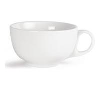 Tasses à cappuccino en porcelaine blanche 425 ml Olympia Vendues par 12 Blanc G