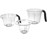 Tasses à mesurer KitchenAid noires (3 pièces)