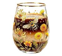 Tasses à thé en verre transparent Mug Gaufré Esthétique De 414 Ml