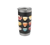 Tasses à thé et théière Gobelet isotherme en acier inoxydable double paroi