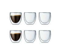 Verres Double Paroi Bodum - Pavina 6x8cl
