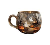 Tasses d'Halloween | Vaisselle effrayante | Gobelet à thé fantôme | Convient pour comptoir de bar, restaurant, ferme, maison, appartement, hôtel, lait et eau glacée