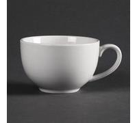 Tasses Elégantes Blanches Whiteware 230ml x 12 Olympia Blanc G