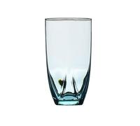 Tasses en verre Verres à boire sans tige en forme de diamant, tasses verre plomb Verres à boire(Blue,Grand)