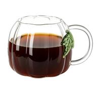 Tasses Tasses À Thé Saisonnières En Forme De Verrerie | Mug En Verre Déco Bureau Pour Lait Whisky Bière Eau Plein Air Camping Randonnée Pêche De Camp, Fête Maison Vert