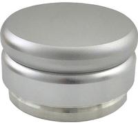 Tasseur de café - pour une extraction parfaite avec les machines à porte-filtre - diamètre 58 mm - poids 490 g (argent)