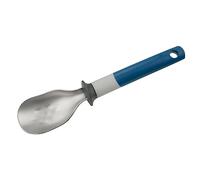 Tasty 678024 Cuillère à glace inox manche bleu foncé, portionneuse à glace, cuillère à glace, ustensile de pâtisserie, Plastique, Acier inoxydable, Elastomère thermoplastique, 23,5 x 5,2 x 3,5 cm