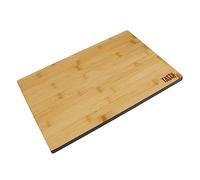 Tasty Planche à découper en bambou Core robuste 35,5 x 25 x 1,2 cm Bois marron et gris