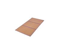 Tatami 203,2 x 99 cm, Matelas Japonais en Rotin Naturel Tissé à la Main, Tapis de Sol Japonais Pliable