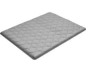 Tatami japonais, matelas tatami japonais pliable queen size, matelas futon avec sac de rangement et fermeture, tapis de sol 9 couches pour dormir, dortoir, méditation, yoga, 2032 x 1524 x 89 mm, gris