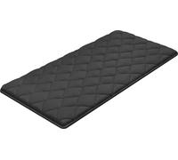 Tatami japonais, matelas tatami japonais pliable taille twin, matelas futon avec sac de rangement et fermeture, tapis de sol 9 couches pour dormir, dortoir, méditation, yoga, 2032 x 991 x 89 mm, noir