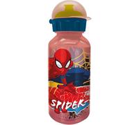 Tataway Bouteille scolaire Spiderman 370 ml pour enfants - Bouteille légère, sans BPA et réutilisable, idéale pour l'école, le sport et les loisirs