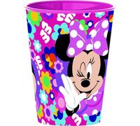 Tataway Disney Minnie Mouse - Gobelet Easy Minnie Bold Florals de 260 ml | Gobelet en plastique durable, léger et lavable au lave-vaisselle