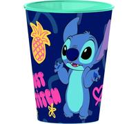 Tataway Gobelet Easy Stitch Palms 260 ml - Mug léger et réutilisable pour enfants orné de motifs tropicaux Disney, parfait pour la maison, l'école, les collations et les boissons fraîches