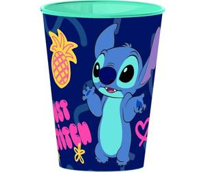 Tataway Gobelet Easy Stitch Palms 260 ml - Mug léger et réutilisable pour enfants orné de motifs tropicaux Disney, parfait pour la maison, l'école, les collations et les boissons fraîches