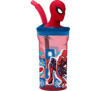 Tataway Gobelet En Plastique Spiderman 3d 360ml