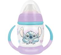 Tataway Mug de voyage Fancy Stitch 270 ml - Design Disney Lilo & Stitch - Couvercle résistant aux gouttes, parfait pour les boissons chaudes et froides, portable et pratique.