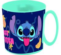 Tataway présente le mug micro-ondes Stitch Palms 390 ml : parfait pour tout moment de détente dans le style Disney, compatible avec le micro-ondes et idéal pour les boissons chaudes ou froides