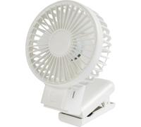 Tataway Ventilateur polyvalent portable à clip rechargeable par USB - Mini-ventilateur silencieux réglable avec pince, câble USB inclus pour poussette, bureau, lit de voiture