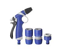 Tatay 0007701 Kit Pistolet d'Arrosage 1 Position Détente Plastique Bleu