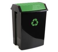 Tatay 1102301 Conteneur De Recyclage 50L Vert