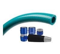 Tatay 9955405 Topflex Batterie D'Arrosage 20 M 15-22 Mm Plastique Vert Dimensions 38 X 16 X 38 Cm G