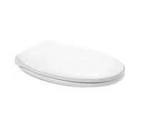 TATAY Abattant WC Duroplast Universel à Descente Amortie | Démontage Rapide pour Nettoyage Facile | Haute Résistance et Antibactérien | Montage Rapide et Simple | Forme Ovale - Modèle Comfort - Blanc