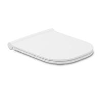 TATAY Abattant WC Universel Compatible avec Gap Square Compact | Fermeture Amortie | Pour Cuvette Toilette Carrée | Thermoplastique Antibactérien | Design Slim - 34,5x43 cm - G-Compact