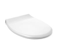 TATAY Abattant WC Universel Compatible Modèle Victoria | Thermoplastique Résistant | Finition Brillante | Fixation Facile | Fabriqué en Espagne | Forme Ovale - Modèle Polo - Blanc