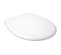 TATAY Abattant WC Universel | Idéal pour Remplacement | Démontage Rapide pour Nettoyage Facile | Thermoplastique | Fabriqué en Espagne | Fixation Facile | Forme Ovale - Modèle Standard - Blanc