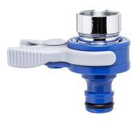 TATAY Adaptateur universel Top Line pour robinet d'interieur, filetage externe 24 mm, filetage interne 22 mm, connecteur universel,