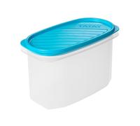 TATAY Boîte Alimentaire Plastique 1,2 L Top Flex, 18,4 x 9,7 x 12,2 cm | TATAY Boîte Alimentaire Plastique 1,2 L | Couvercle à Pression | Micro-ondes, Lave-Vaisselle | sans BPA | Usage Cuisine, Bleu