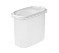 TATAY Boîte Alimentaire Plastique 2 L Top Flex, 18,4 x 9,7 x 17,8 cm | TATAY Boîte Alimentaire Plastique 2 L | Couvercle à Pression | Micro-ondes, Lave-Vaisselle | sans BPA | Usage Cuisine, Blanc